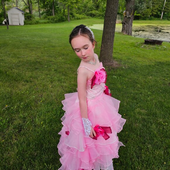 Formal Ball Gown By Amy Gown Size 8/9 - Picture 4 of 6